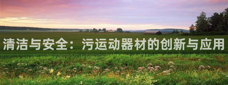 意昂体育4平台注册要钱吗安全吗：清洁与安全：污运动器