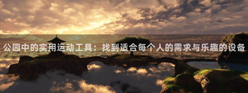 意昂体育4平台假的吗是真的吗吗：公园中的实用运动工具：找到适