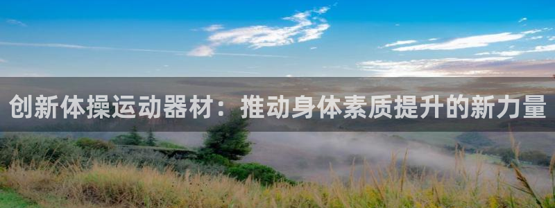 意昂体育4是干嘛的公司：创新体操运动器材：推动身体素质提升的