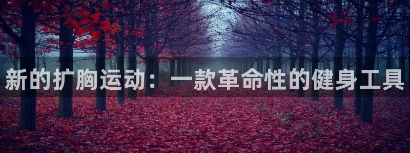 意昂体育4招商电话：新的扩胸运动：一款革命性的健身工具