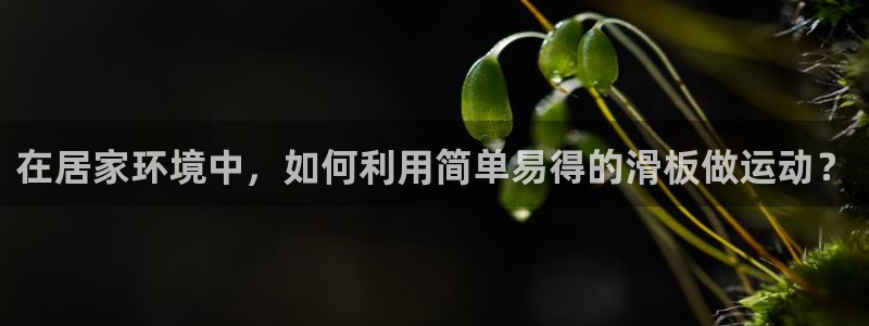 海南意昂体育4：在居家环境中，如何利用简单易得的滑板